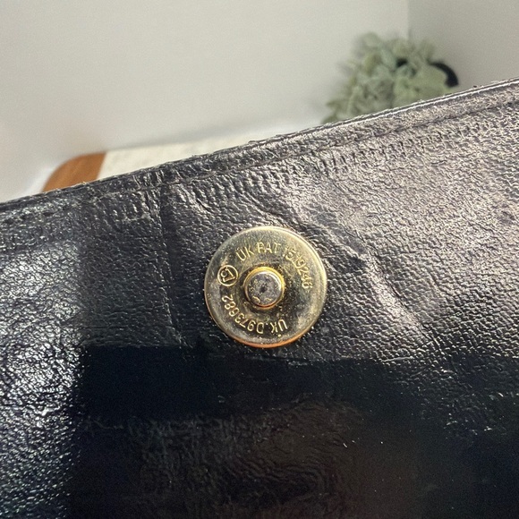 Black Snakeskin Clutch - Picture 5 of 8